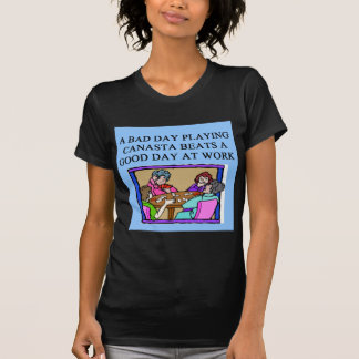 Canastaspielspieler T-Shirt