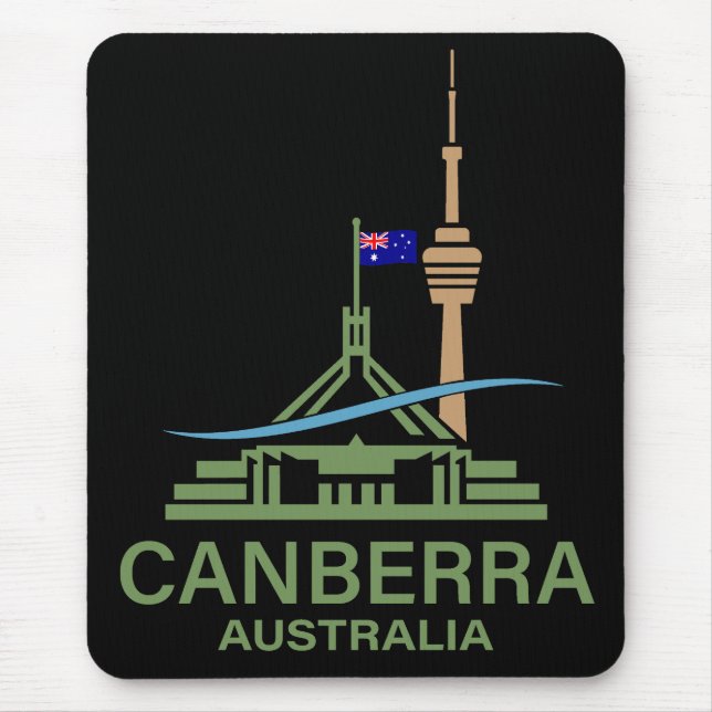Canberra Australia Mousepad (Vorne)