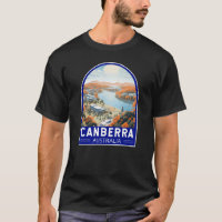 Canberra Australia Reisen Art Vintag