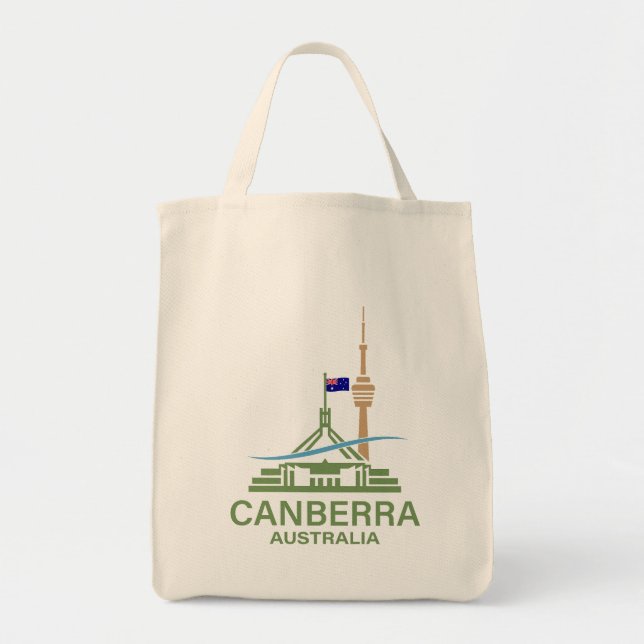 Canberra Australia Tragetasche (Vorne)
