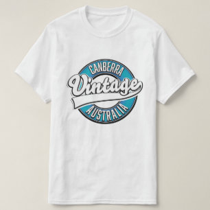 Canberra Australien Vintage-Logo  T-Shirt