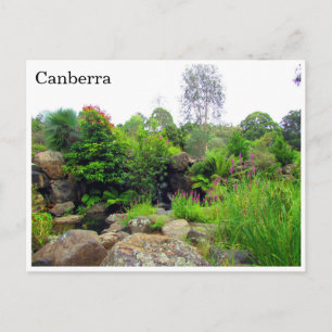 Canberra-Botanische Gärten Postkarte