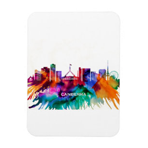 Canberra Skyline Magnet