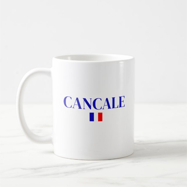 CANCALE France Kaffeetasse (Links)