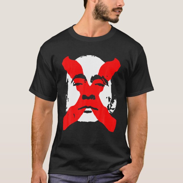 Cancel Putin X Anti-War-Face-Friedenssicherung Fre T-Shirt (Vorderseite)