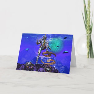 CANCER 2 Zodiac Geburtstag Karte
