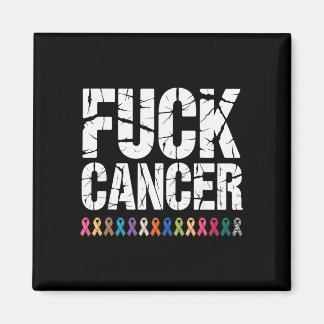 Cancer all ribbons cancer awareness survivor magnet