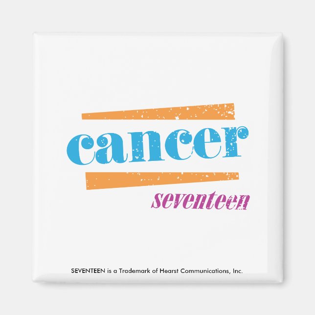 Cancer Aqua Magnet (Vorne)