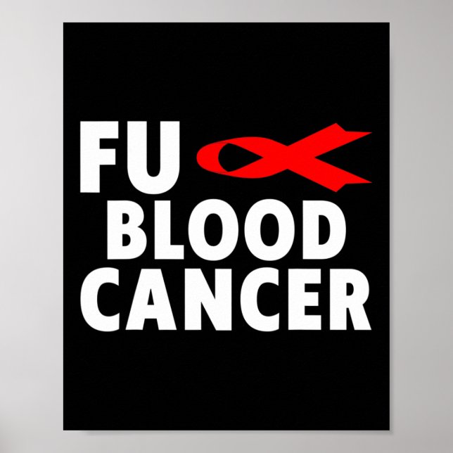 Cancer - Blood Cancer Awareness 2  Poster (Vorne)