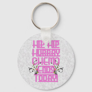 Cancer Chemo Survivor Pink Key Chain Fob Keychain Schlüsselanhänger