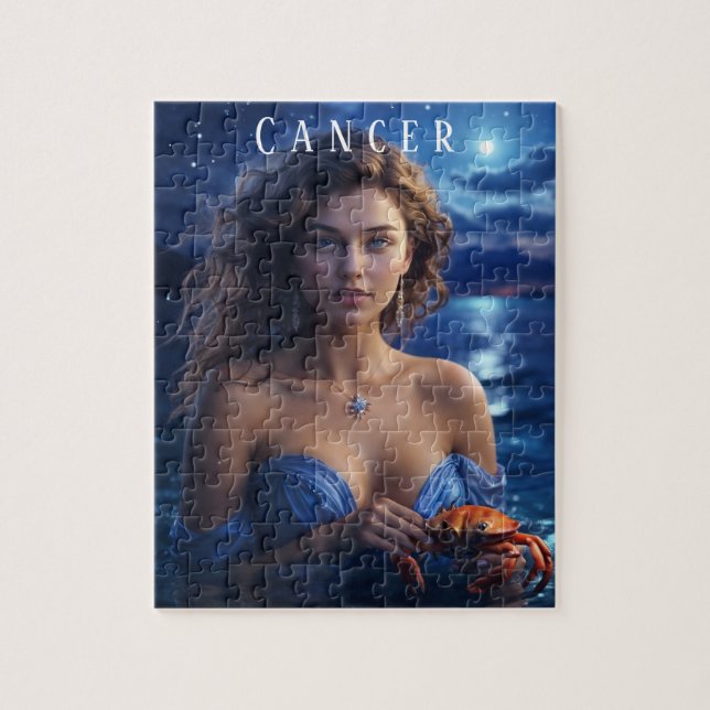 Cancer Female Jigasw Puzzle (Vertikal)