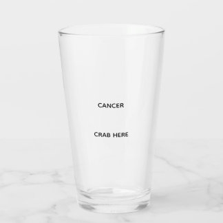 Cancer glass glas