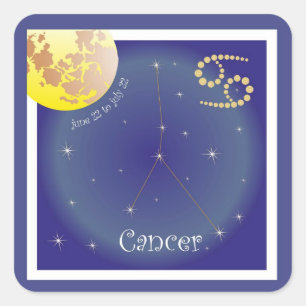 Cancer June 22 to July 22 Aufkleber