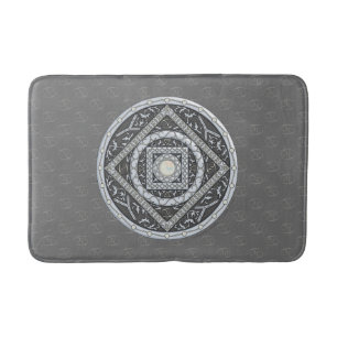 Cancer Mandala Bath Mat Badematte