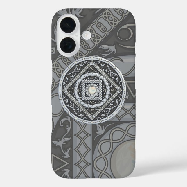 Cancer Mandala Case Mate Phone Case (Rückseite)