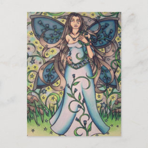 Cancer MoonChild Fairy Goddess Postkarte