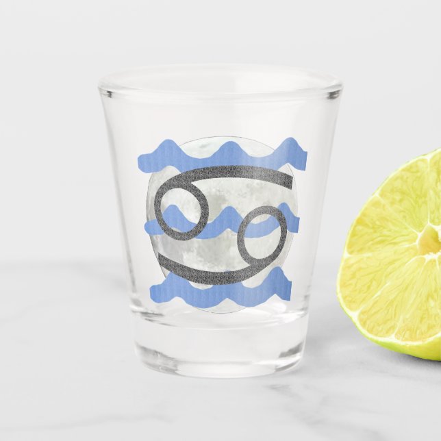 Cancer Schnapsglas (Vorderseite)