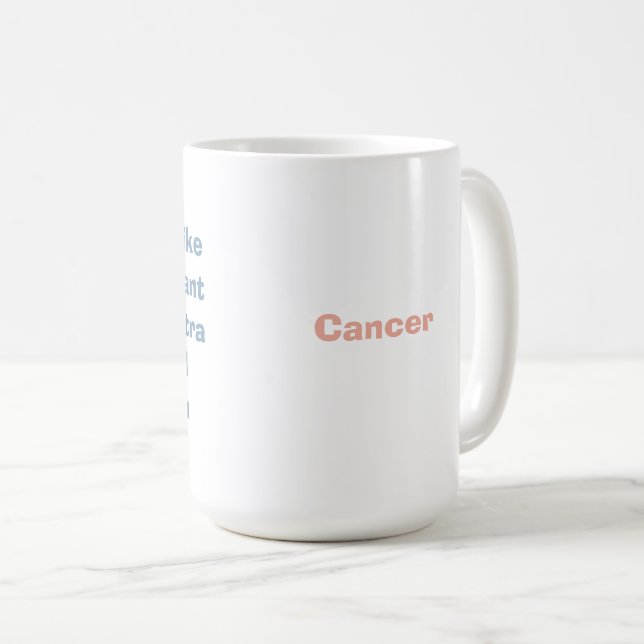 Cancer Shady Zodiac Kaffeetasse (VorderseiteRechts)