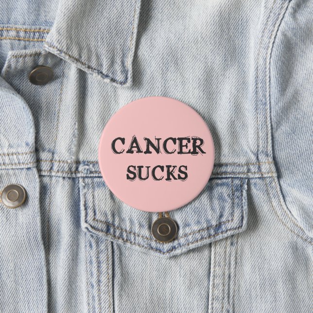 CANCER SIND ZUM KOTZEN BUTTON (Beispiel)
