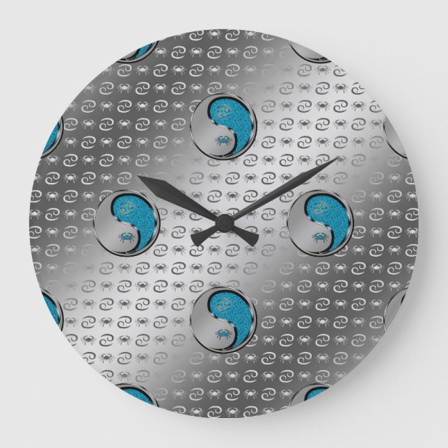 Cancer the Crab Große Wanduhr (Vorderseite)