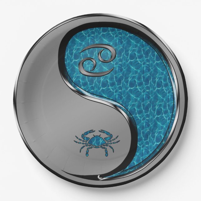 Cancer the Crab Pappteller (Vorderseite)