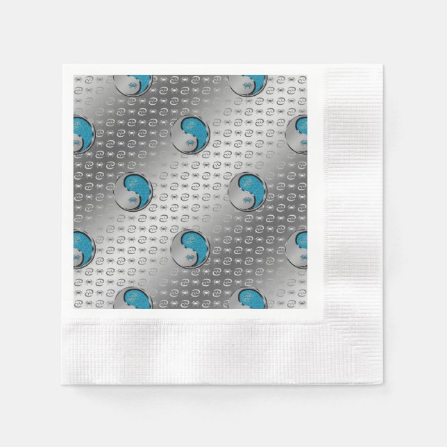 Cancer the Crab Serviette (Vorderseite)