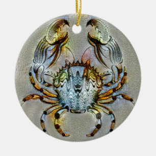 Cancer Venice Keramik Ornament
