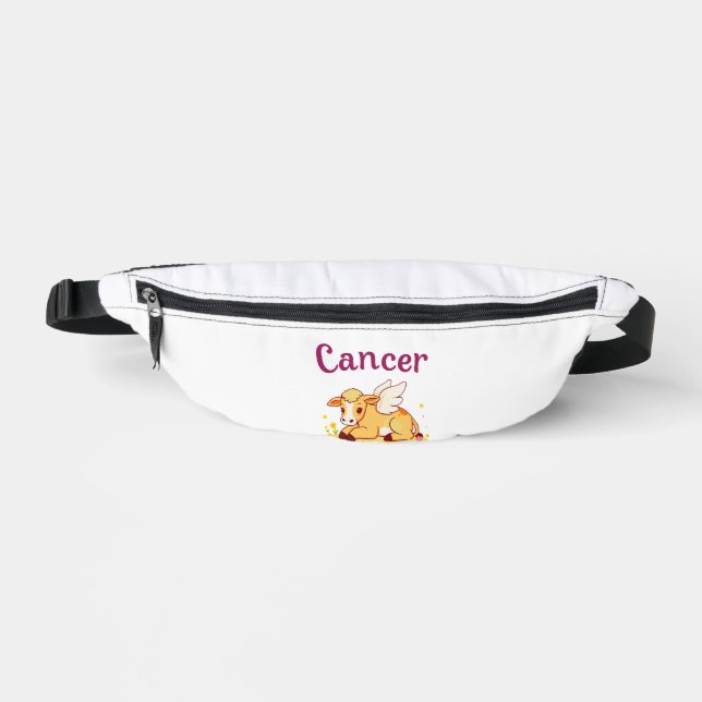 Cancer Zodiac Cow Png, Cute Cancer Bauchtasche (Vorderseite)