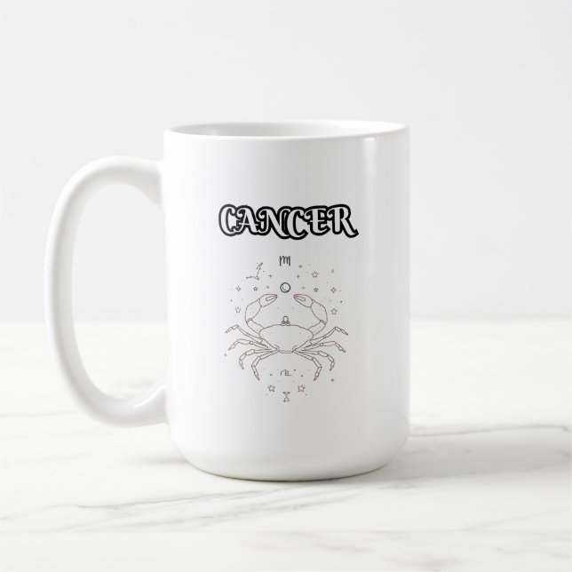 cancer zodiac kaffeetasse (Links)