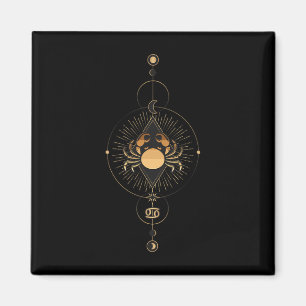 Cancer Zodiac Sign Black History Mont Blm Melanin Magnet