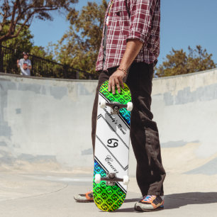 Cancer Zodiac Symbol Standard von Kenneth Yoncich Skateboard