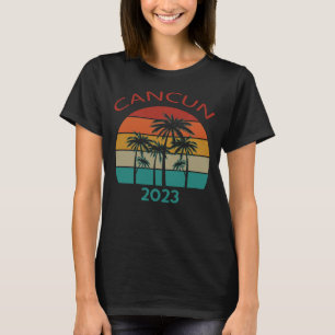 Cancun 2023 Mexiko Sommer Familie Paar Passend H T-Shirt