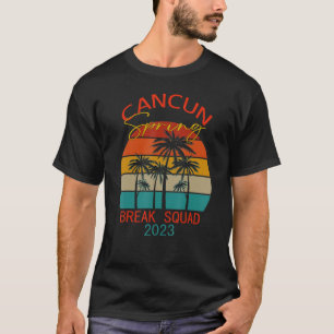 Cancun 2023 Mexiko Souvenir Frühlingsferien Sommer T-Shirt