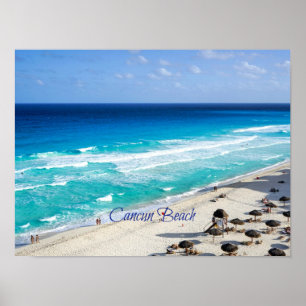 Cancun Beach, Mexiko Poster