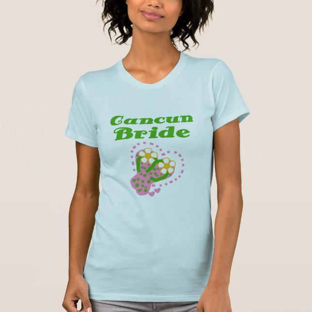 Cancun Bride T-Shirt (Vorderseite)