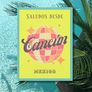 Cancún Cancun Mexiko farbenfrohe Ferien Postkarte