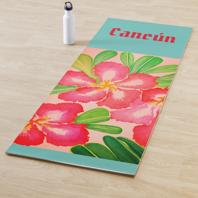 Cancún Desert Rose Souvenir Yogamatte (Beispiel)