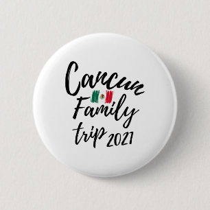 Cancun-Familienreise Mexiko-Urlaub Design Button