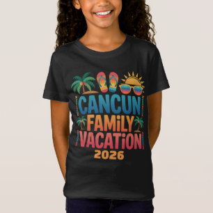 Cancun Familienurlaub Mexiko Strandtrip T-Shirt