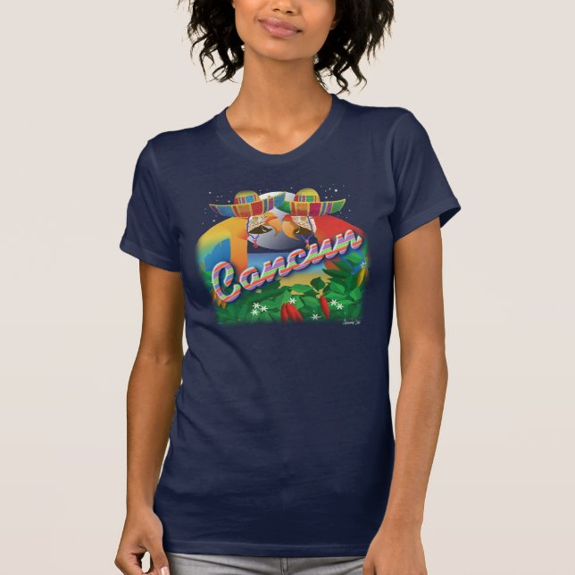 CANCUN FÜR ZWEI T-Shirt (Vorderseite)
