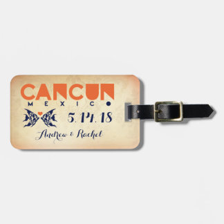 CANCUN-Gepäckmarke Gepäckanhänger