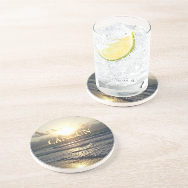 Cancun Getränkeuntersetzer (Seite)