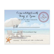 Cancun Hochzeit in Urlaubsort UAWG Postkarte