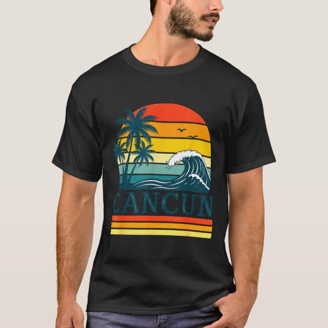 Cancun Holiday Christmas Trip Vacation Matching  T-Shirt (Vorderseite)
