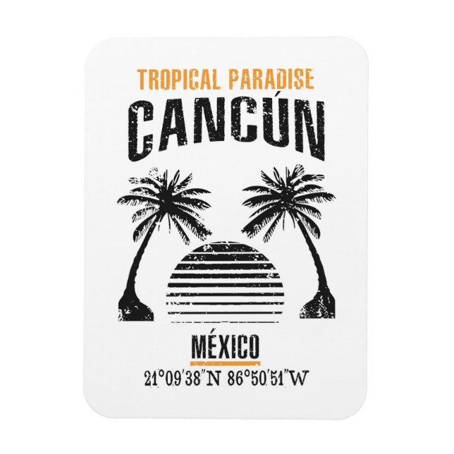 Cancún Magnet (Vertikal)
