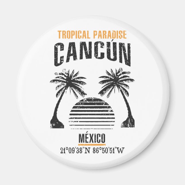 Cancún Magnet (Vorne)