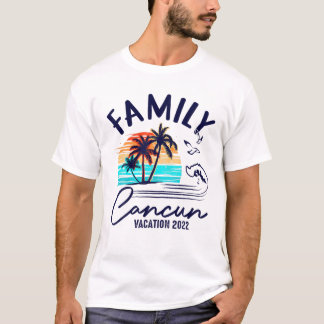 CANCUN MEXICO 2022 Ferien Beach Matching Family T-Shirt