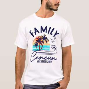 CANCUN MEXICO 2022 Ferien Beach Matching Family T-Shirt