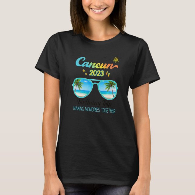 Cancun Mexico Family Trip 2023 Outfit Premium_7 T-Shirt (Vorderseite)
