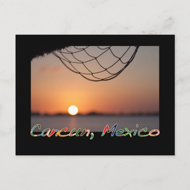 Cancun Mexico Postcard Postkarte (Vorderseite)